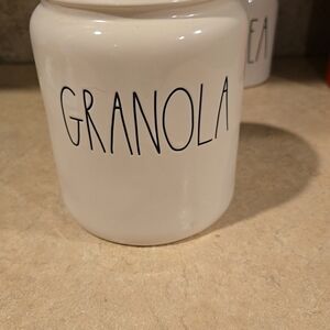 Rae Dunn Cream Granola Canister